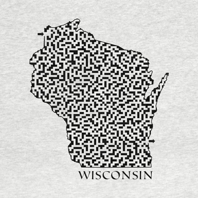 State of Wisconsin Maze by gorff